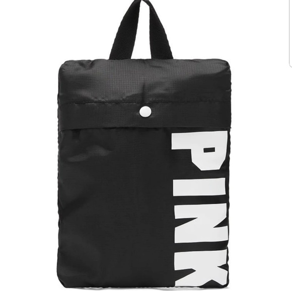 NEW Victoria's Secret Pink Packable Camo Duffle - Picture 3 of 5